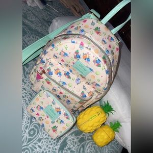 Loungefly - Disney Vacation Vibes Stitch Backpack & Wallet Bundle